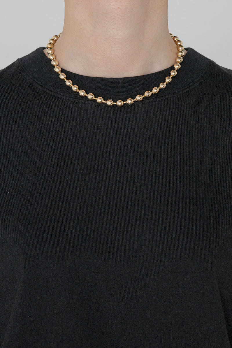 BALL CHAIN NECKLACE (LARGE) – HYKE ONLINE STORE