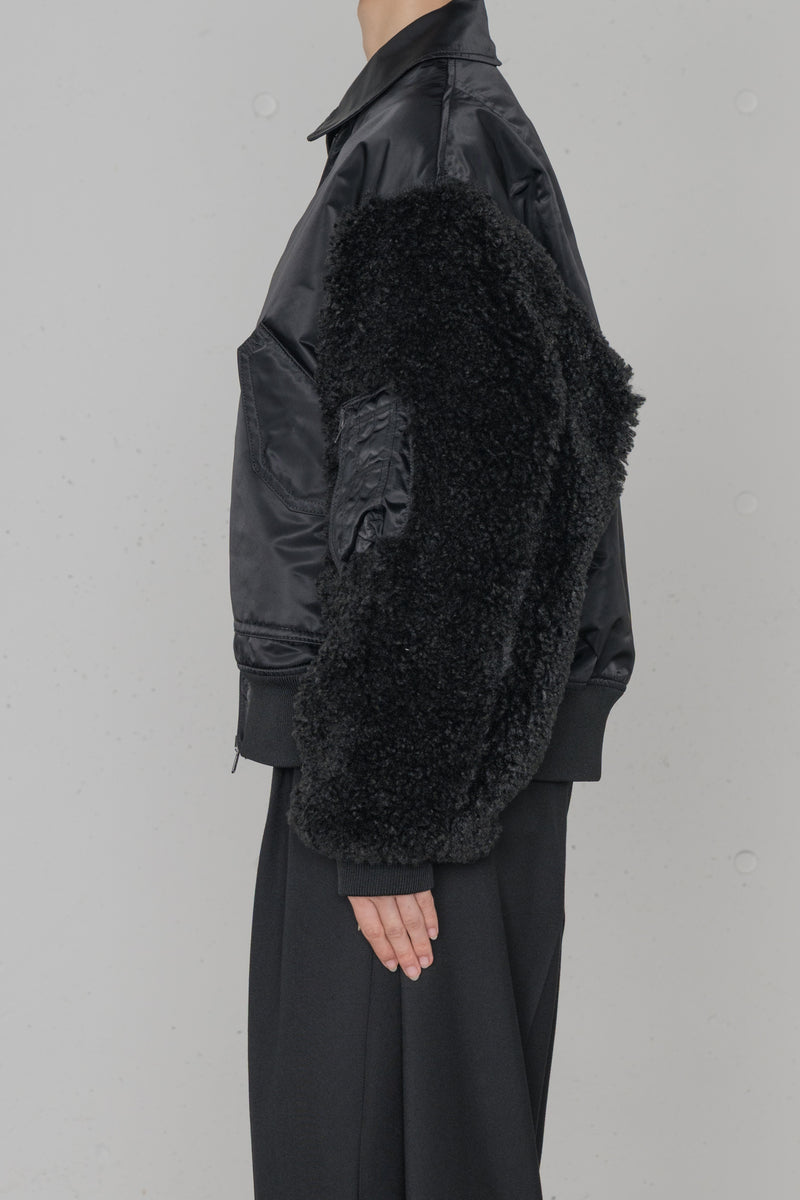 FAUX SHEARLING TYPE CWU-45/P JACKET – HYKE ONLINE STORE