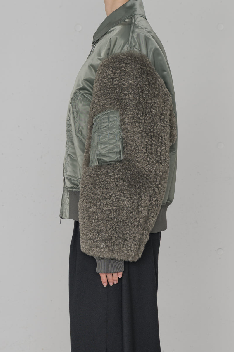 FAUX SHEARLING TYPE CWU-45/P JACKET – HYKE ONLINE STORE