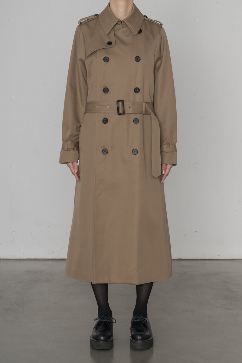 【HYKE(ハイク)】 TRENCH COAT/REGULAR FIT 2 TRENCH COAT / REGULAR FIT – HYKE ONLINE STORE