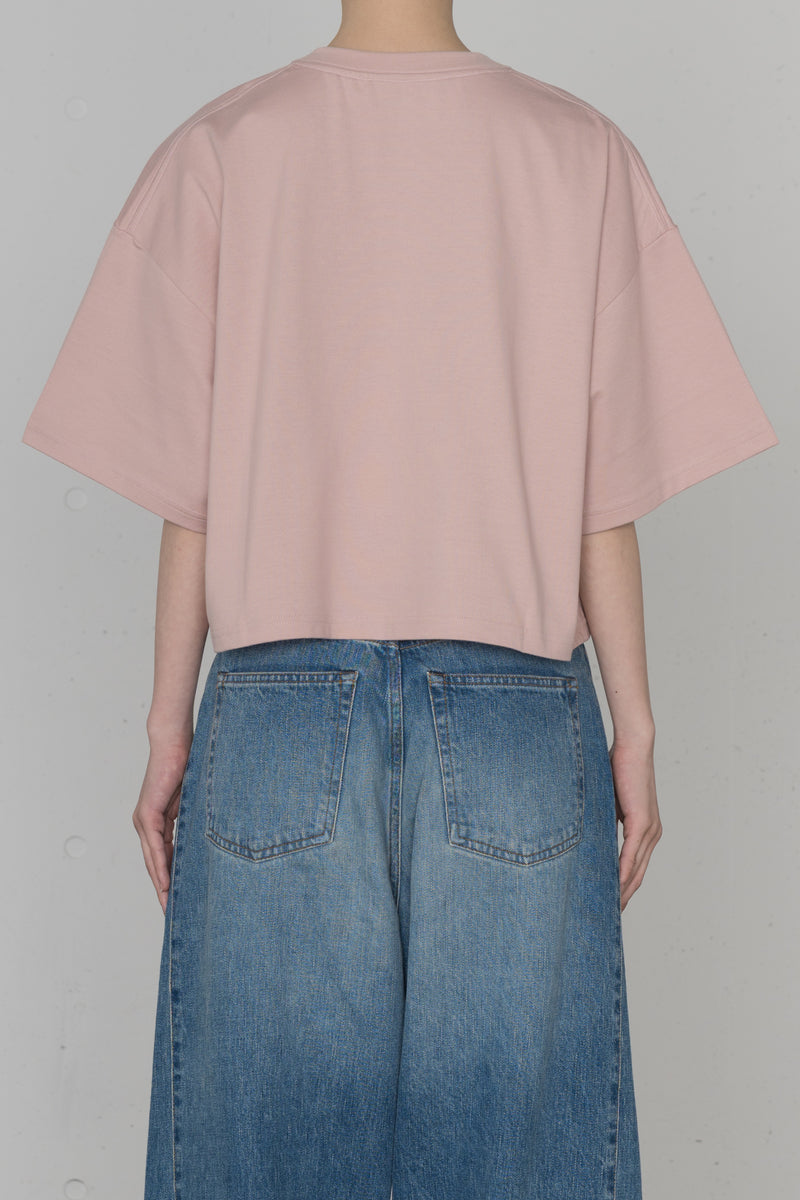 COTTON JERSEY SHORT SLV TEE