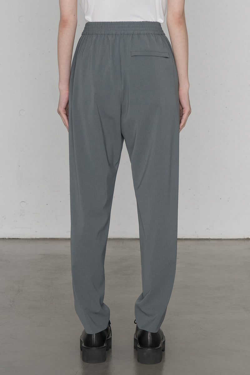 STRETCH TAPERED PANTS – HYKE ONLINE STORE