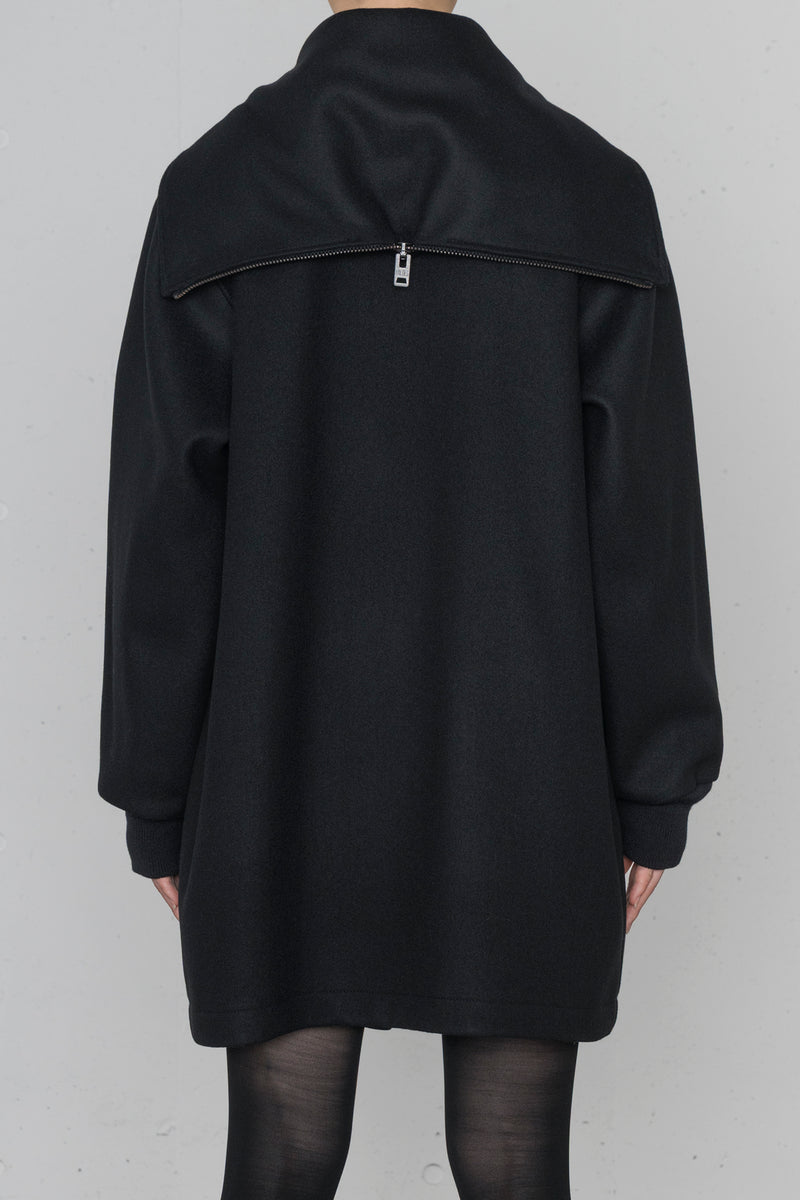 MELTON CADET COAT – HYKE ONLINE STORE