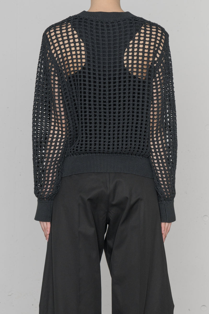 CROCHETED SWEATER – HYKE ONLINE STORE