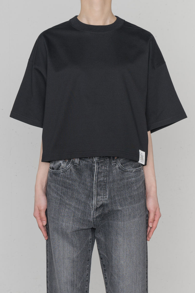 【HYKE】CROPPED SHORT-SLV TEE CROPPED SHORT-SLV TEE (6.5oz) – HYKE ONLINE STORE