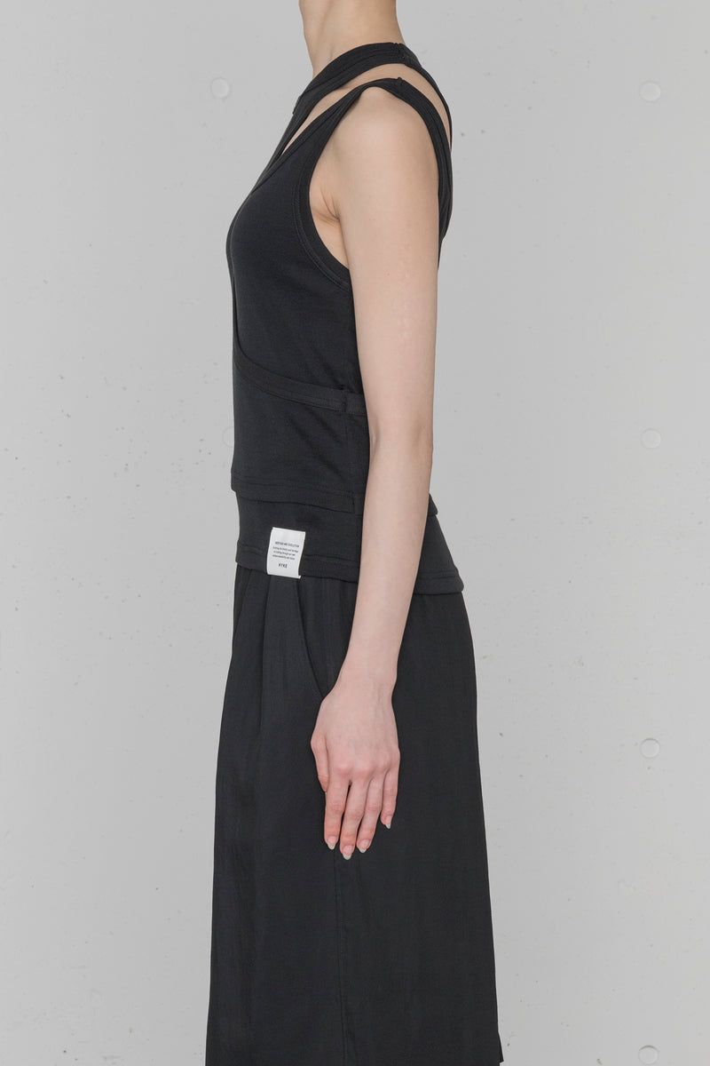 HYKE SLEEVELESS ボーダートップス　1サイズ TANK TOP – HYKE ONLINE STORE