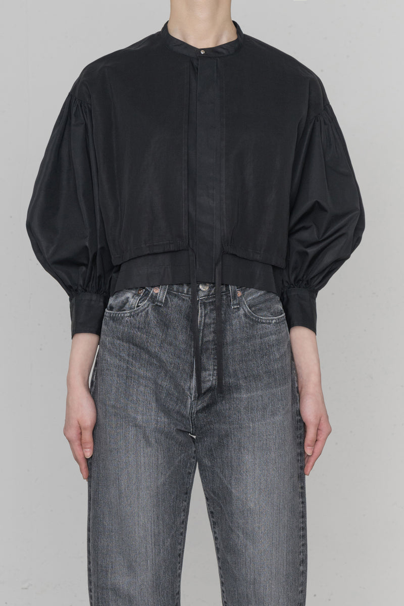 【HYKE(ハイク)】 COTTON BALLOON SLEEVE BLOUSE COTTON BALLOON SLEEVE BLOUSE – HYKE ONLINE STORE
