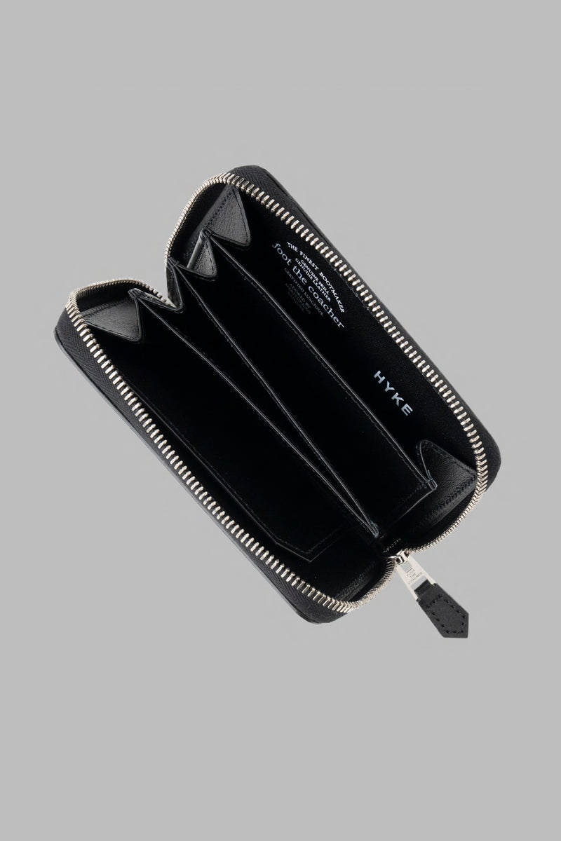 【国内買付】HYKE FOOT THE COACHER SHORT ZIP WALLET 19320 SHORT ZIP WALLET (with Ball Chain) foot the coacher × HYKE