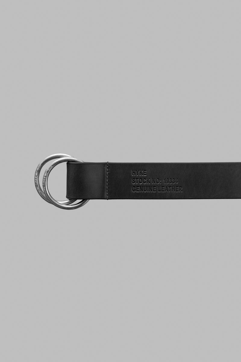 LEATHER RING BELT – HYKE ONLINE STORE
