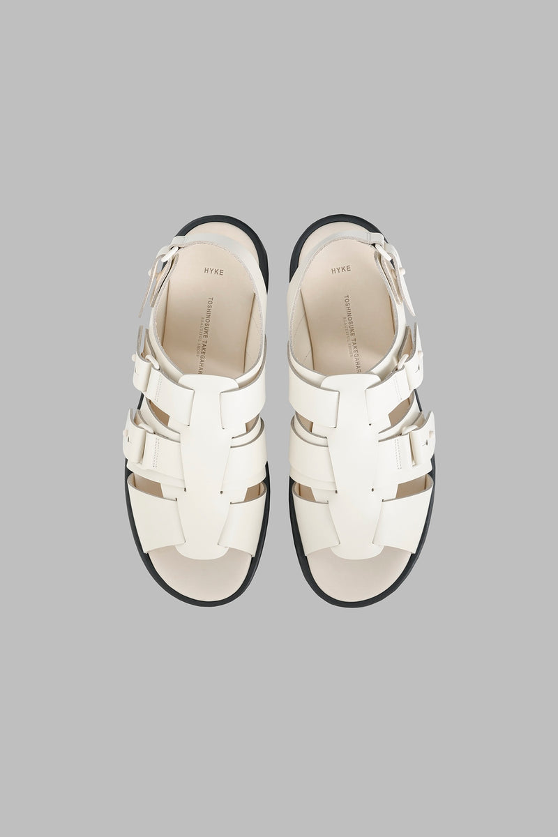 HYKE GURKHA SANDALS 24.0 【未使用】 HYKE GURKHA SANDALS 24.0 【未使用】 - メルカリ