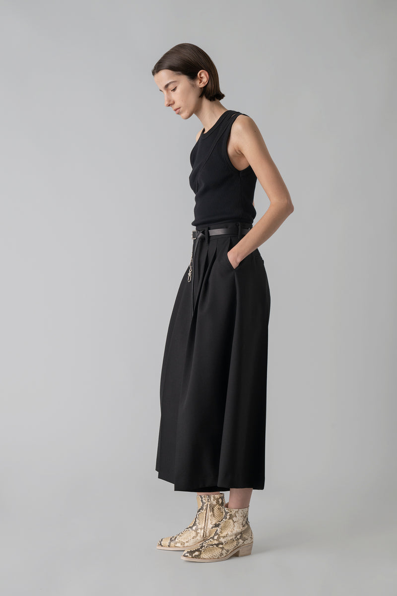 DOUBLE SHOULDER TANK TOP – HYKE ONLINE STORE