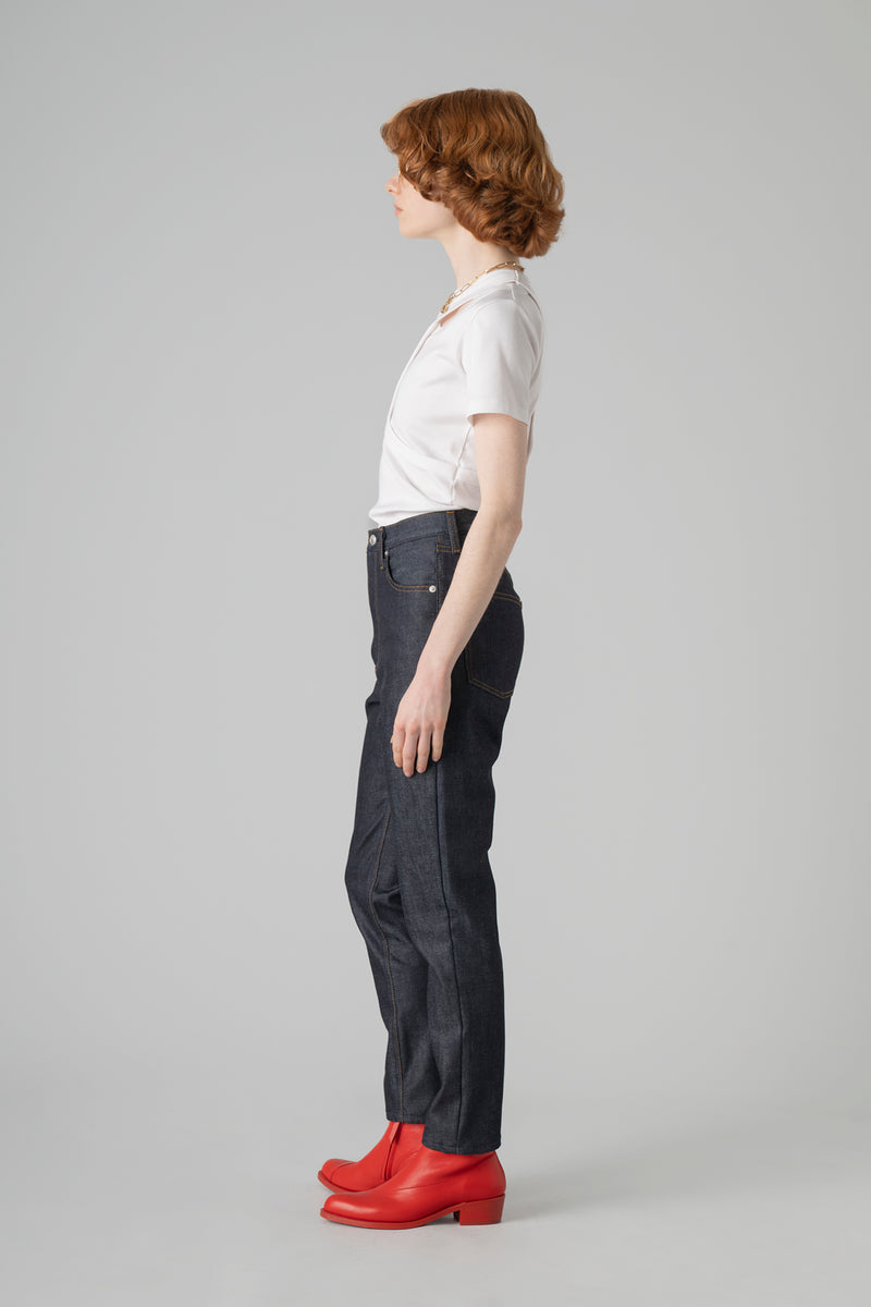 LAYERED SHORT-SLV TEE – HYKE ONLINE STORE