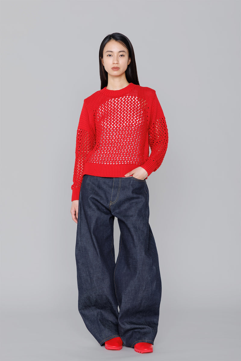 CROCHET KNIT – HYKE ONLINE STORE