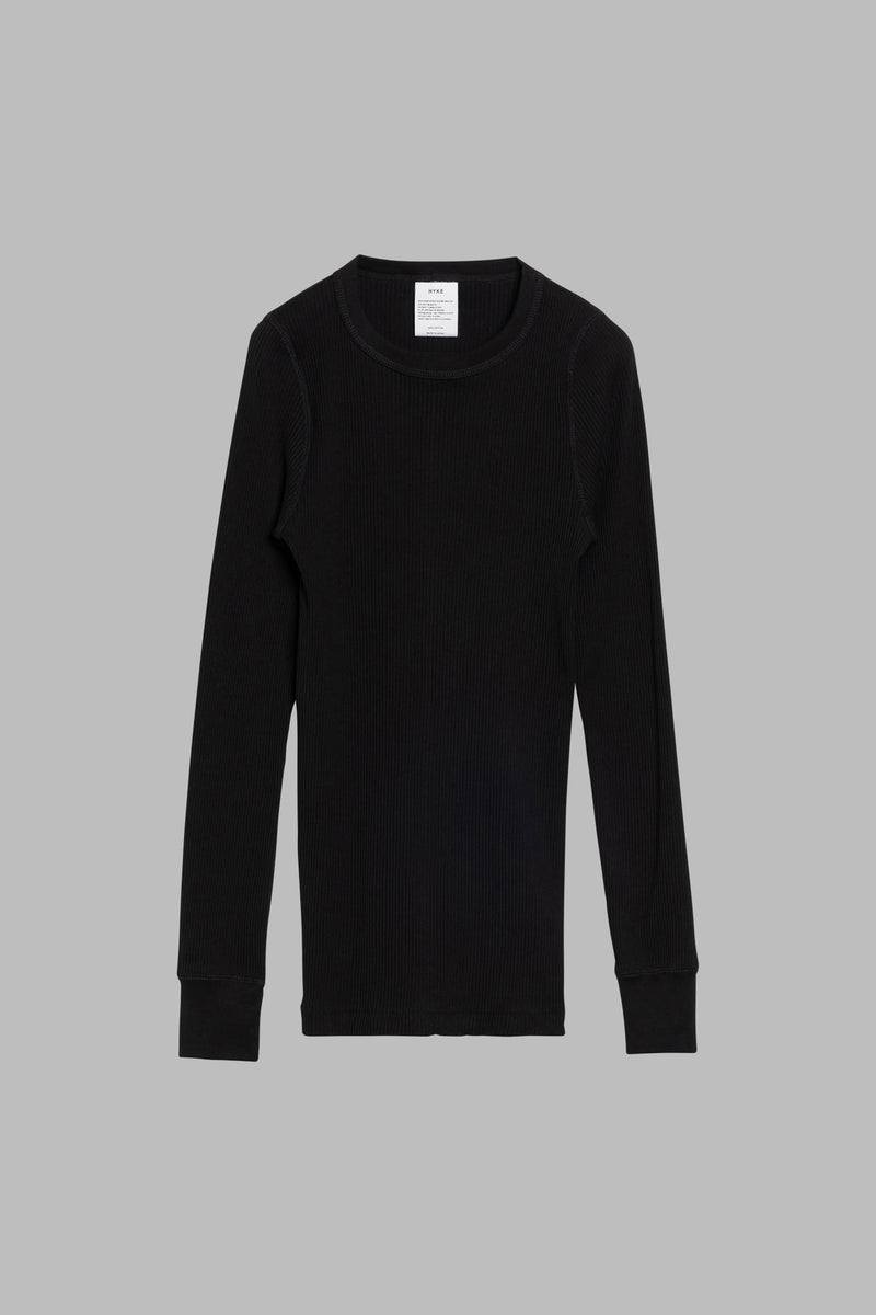 LONG-SLV TEE – HYKE ONLINE STORE