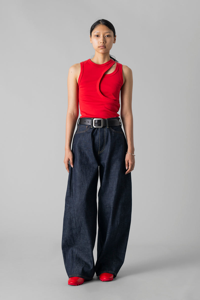 LAYERED TANK TOP – HYKE ONLINE STORE