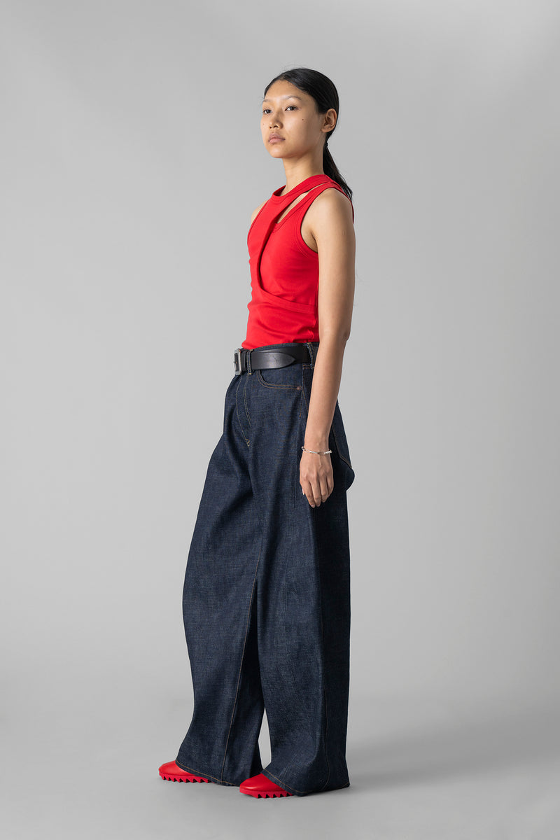 LAYERED TANK TOP – HYKE ONLINE STORE