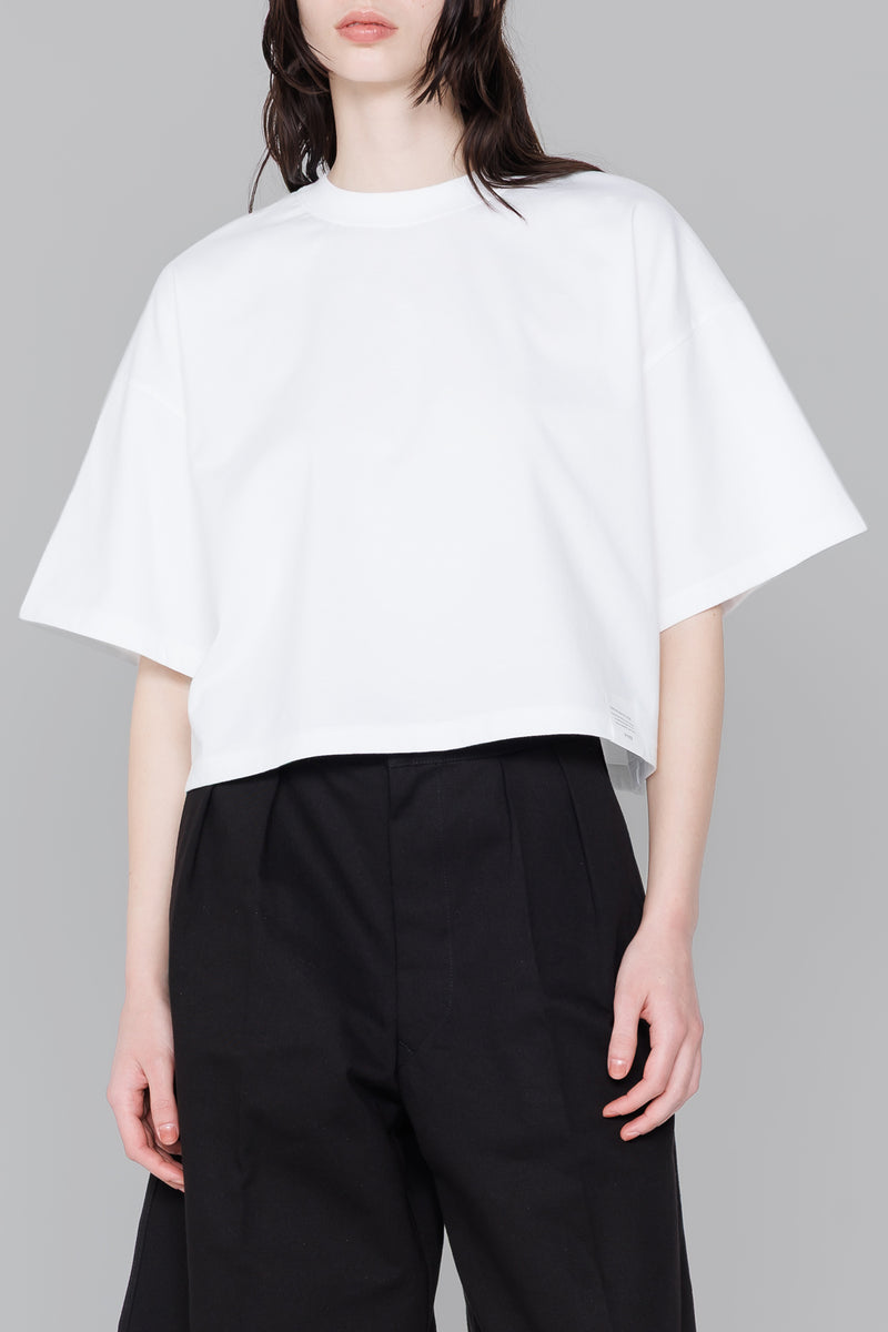 CROPPED SHORT-SLV TEE / BIG FIT (6.5OZ) – HYKE ONLINE STORE