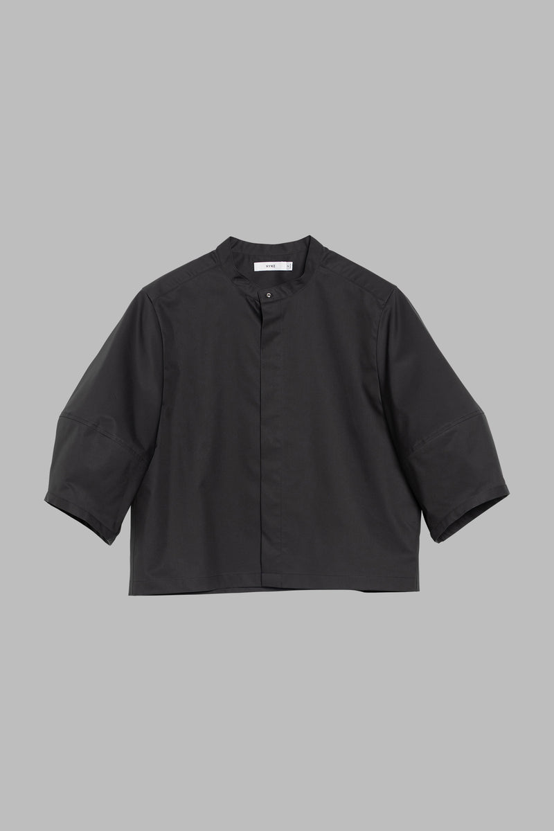 T/C BALLOON SLEEVE CROPPED BLOUSE – HYKE ONLINE STORE