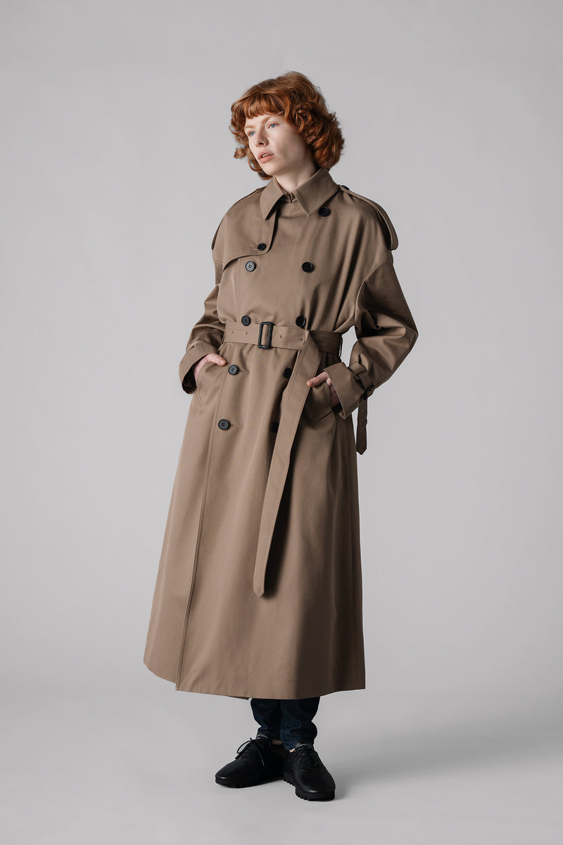 HYKE(ハイク)TRENCH COAT/BIG FIT TRENCH COAT / BIG FIT – HYKE ONLINE STORE