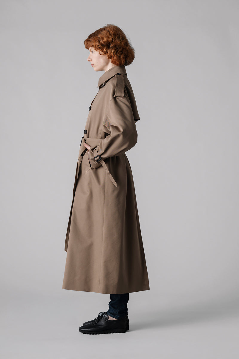 TRENCH COAT / BIG FIT – HYKE ONLINE STORE
