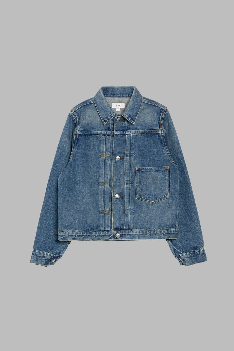 DENIM JACKET TYPE 1 / REGULAR FIT – HYKE ONLINE STORE