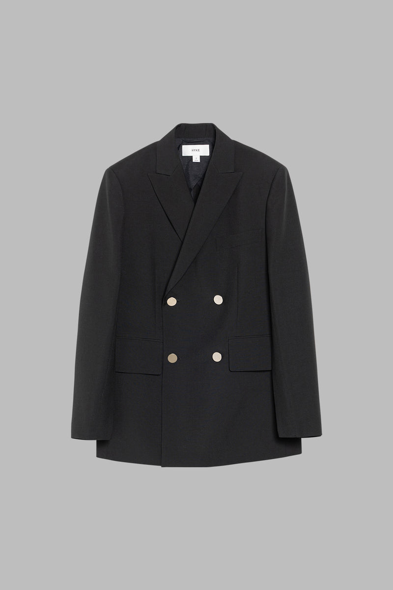 W/M DOUBLE-BREASTED BLAZER – HYKE ONLINE STORE