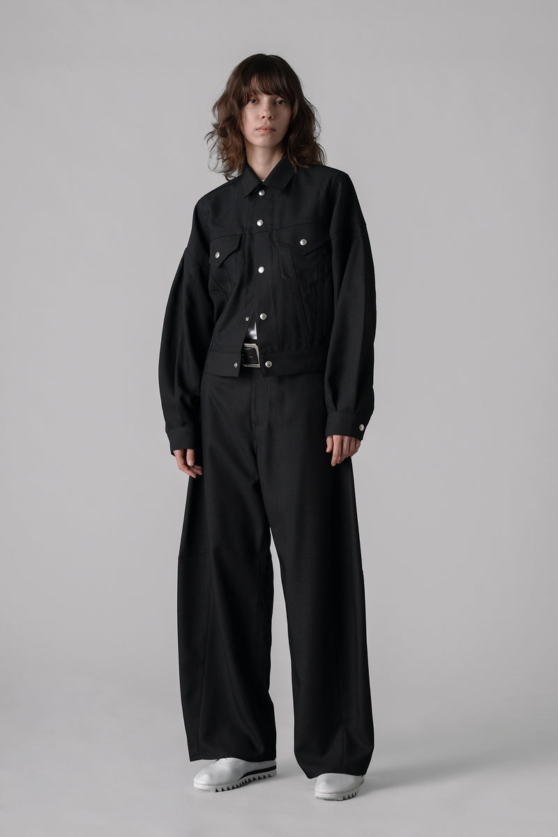 OXFORD BALLOON SLEEVE JACKET TYPE 3 / REGULAR FIT – HYKE ONLINE STORE
