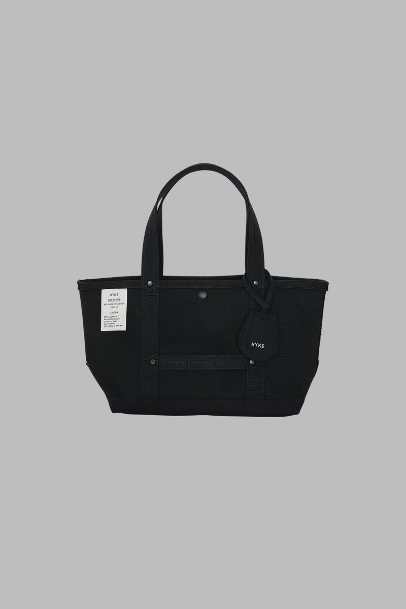 新品未使用26SS HYKE Tote Bag Black Medium 26SS_EC_19363_01_item_1_1200x1