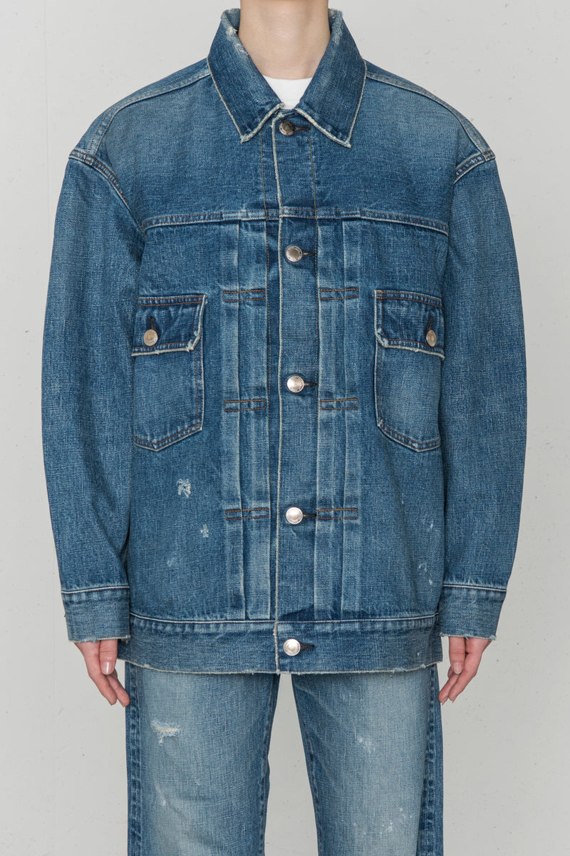 HYKE - HYKE DENIM JACKET TYPE2 ビッグフィットモデルの通販 by ゆか's shop｜ハイクならラクマ - Gジャン/ デニムジャケット