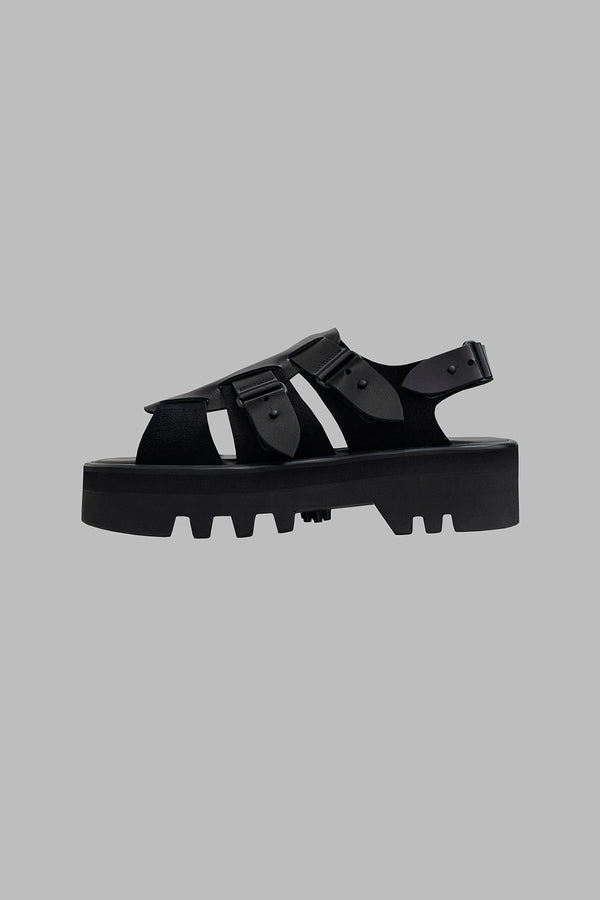 SUEDE GURKHA SANDALS<br>BEAUTIFUL SHOES × HYKE