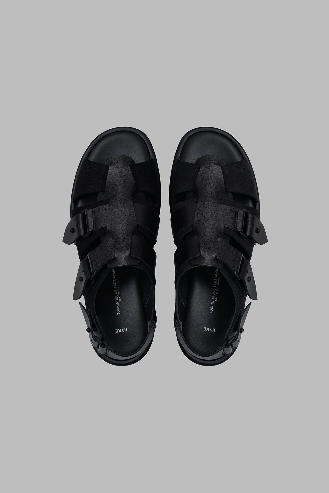 SUEDE GURKHA SANDALS<br>BEAUTIFUL SHOES × HYKE