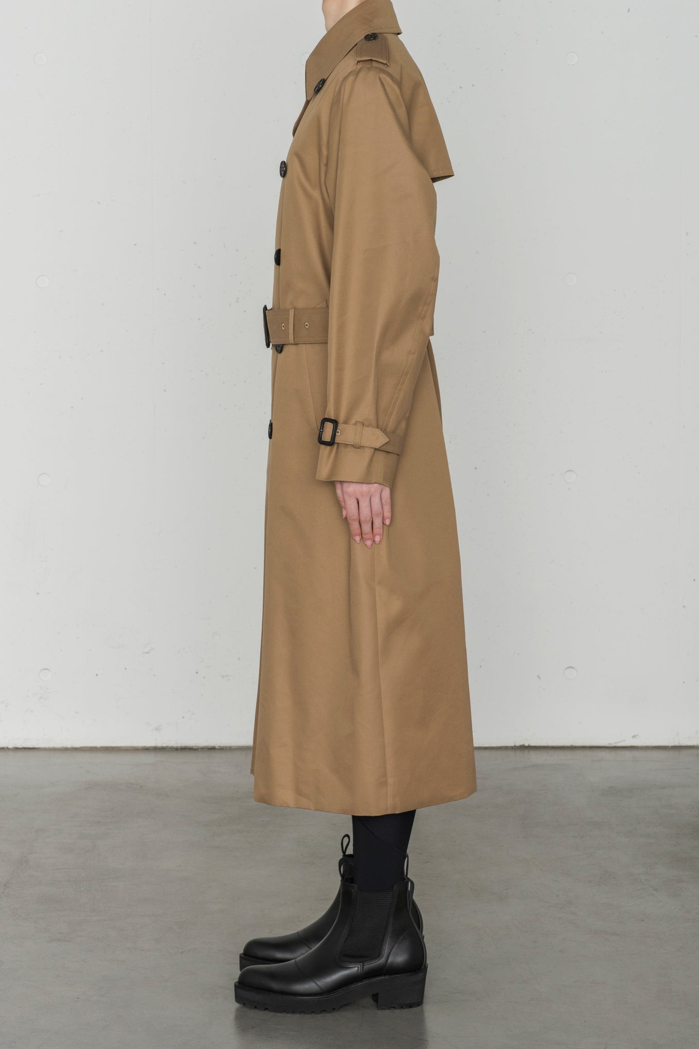 2022 HYKE WOOL SHOP COAT - ロングコート