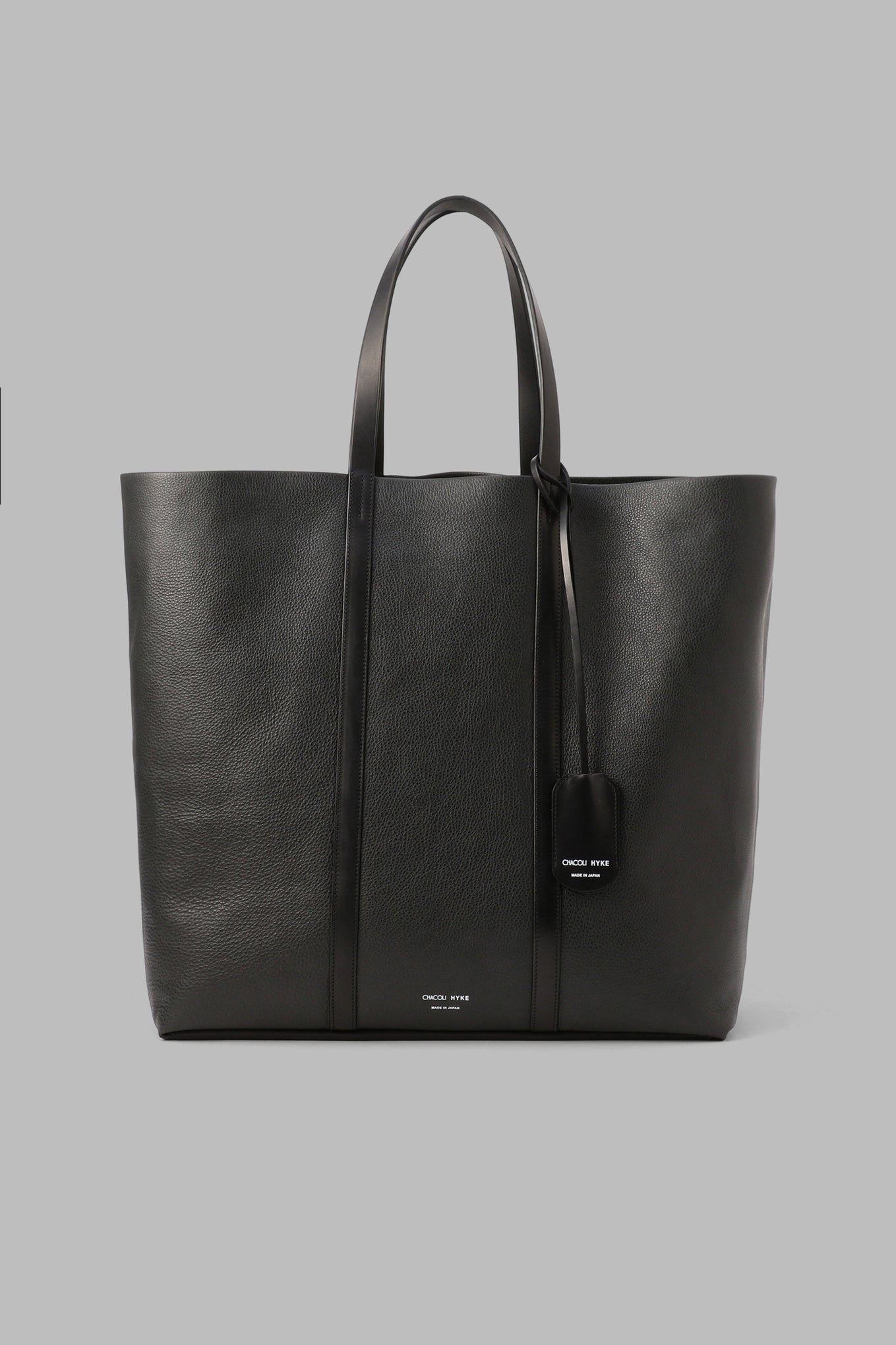 LEATHER TOTE BAG<br>CHACOLI × HYKE