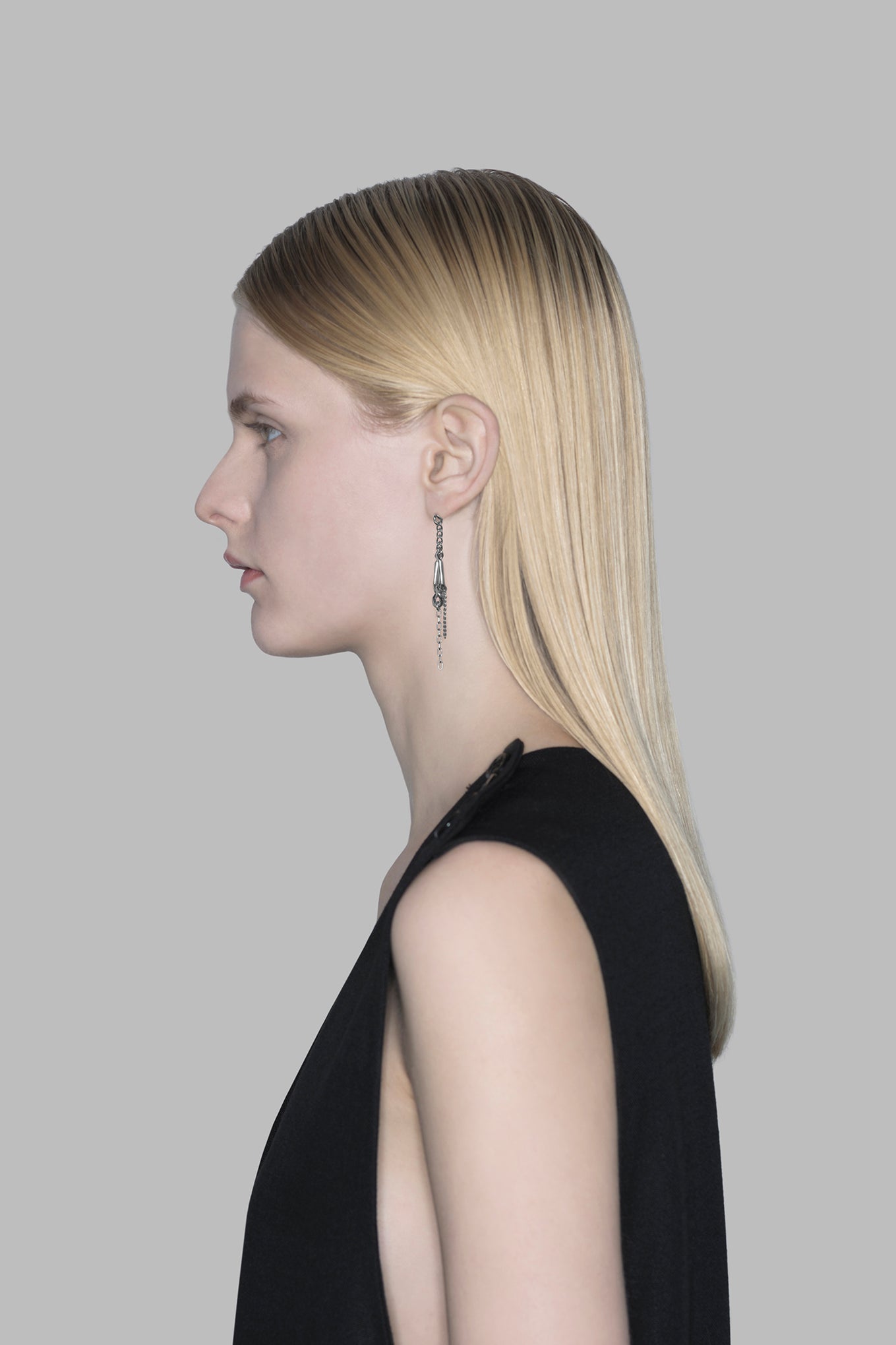 MULTI-CHAIN DROP EARRINGS<br>END CUSTOM JEWELLERS × HYKE