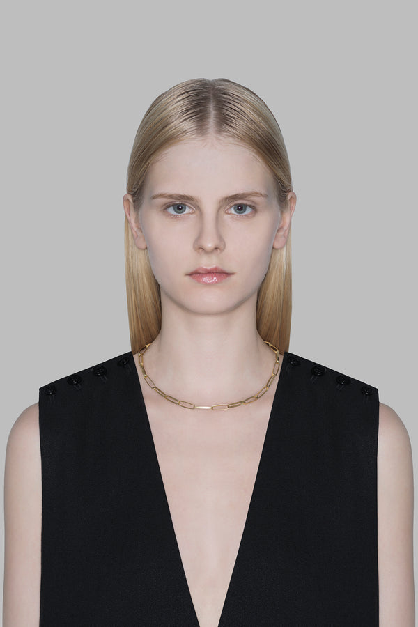 HALF ROUND CHAIN NECKLACE<br>END CUSTOM JEWELLERS × HYKE