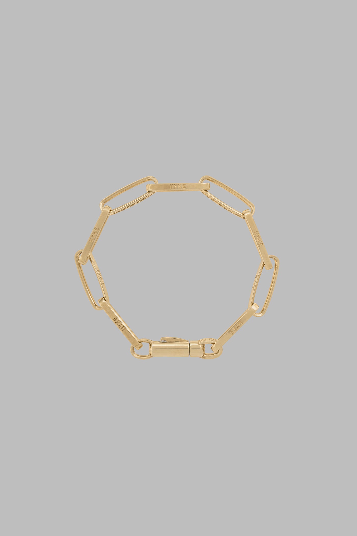HALF ROUND CHAIN BRACELET END CUSTOM JEWELLERS × HYKE – HYKE 