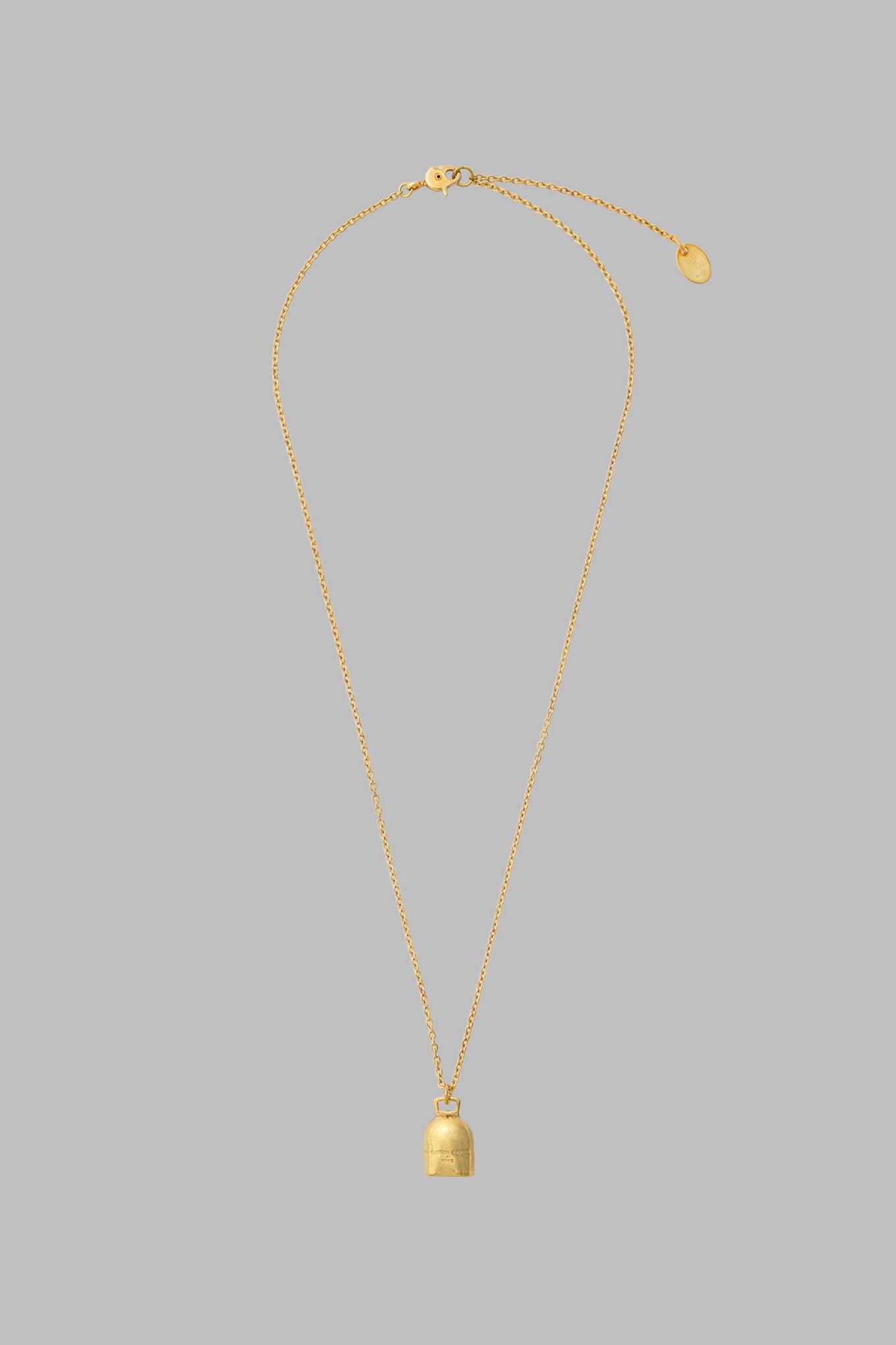 GOOD LUCK BELL NECKLACE<br>END CUSTOM JEWELLERS × HYKE