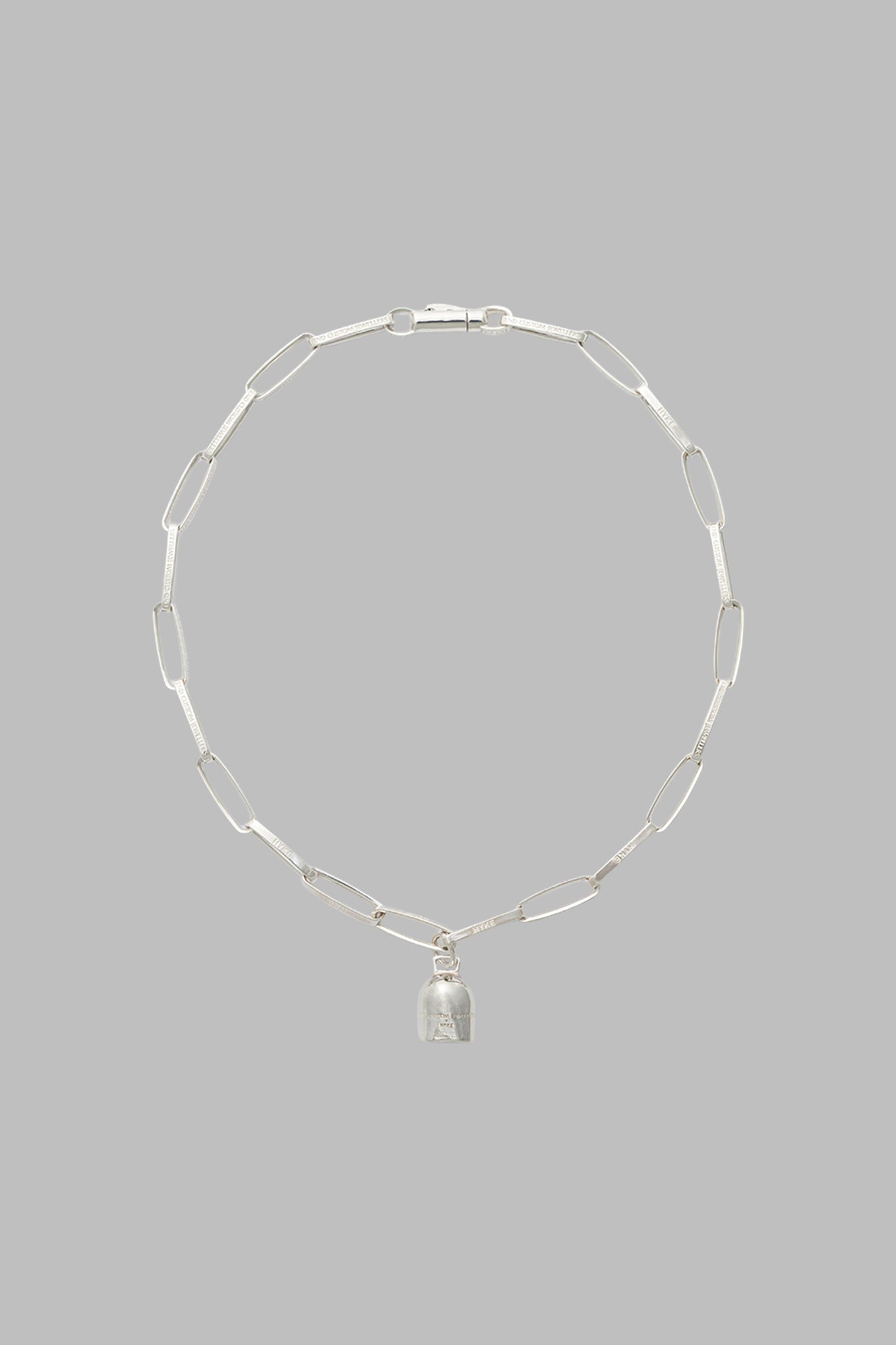 GOOD LUCK BELL HALF ROUND CHAIN NECKLACE<br>END CUSTOM JEWELLERS × HYKE