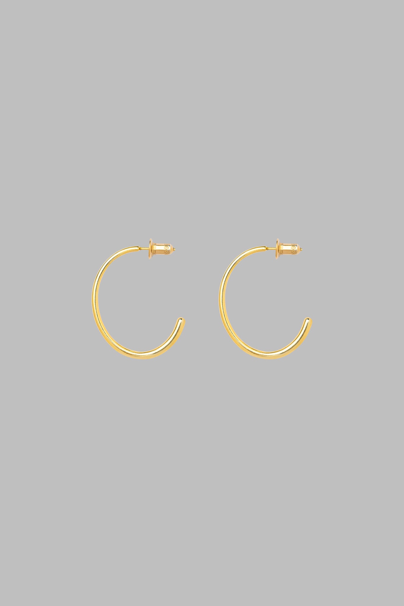 SMALL ROUND TAPERED EARRINGS<br>END CUSTOM JEWELLERS × HYKE