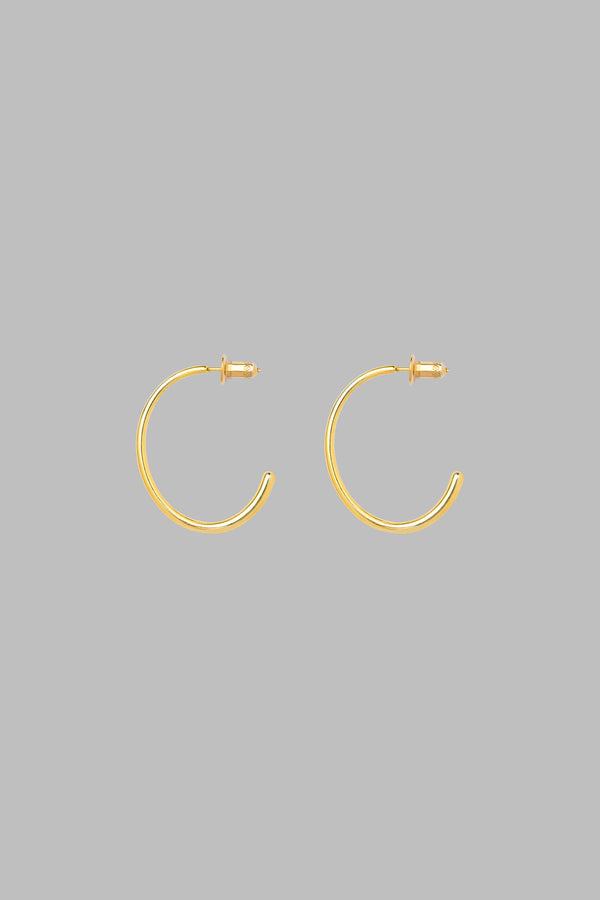 SMALL ROUND TAPERED EARRINGS<br>END CUSTOM JEWELLERS × HYKE