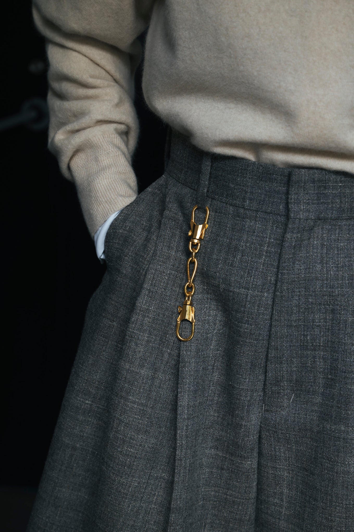 KEY CHAIN<br>END CUSTOM JEWELLERS × HYKE