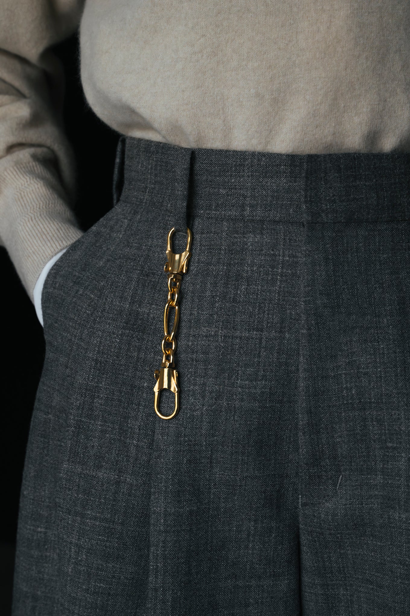 KEY CHAIN<br>END CUSTOM JEWELLERS × HYKE