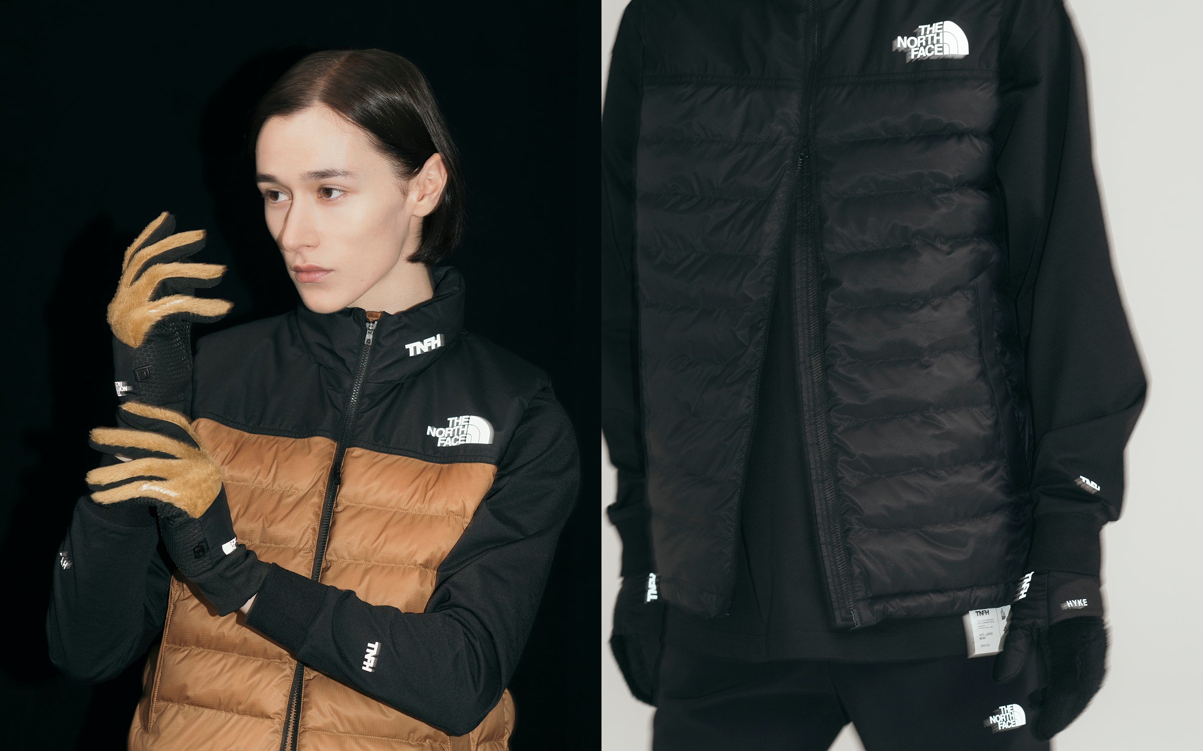 THE NORTH FACE x HYKE TNFH-F24 M ブラック TNFH THE NORTH FACE×HYKE” FW 2025 COLLECTION ＜THE NORTH