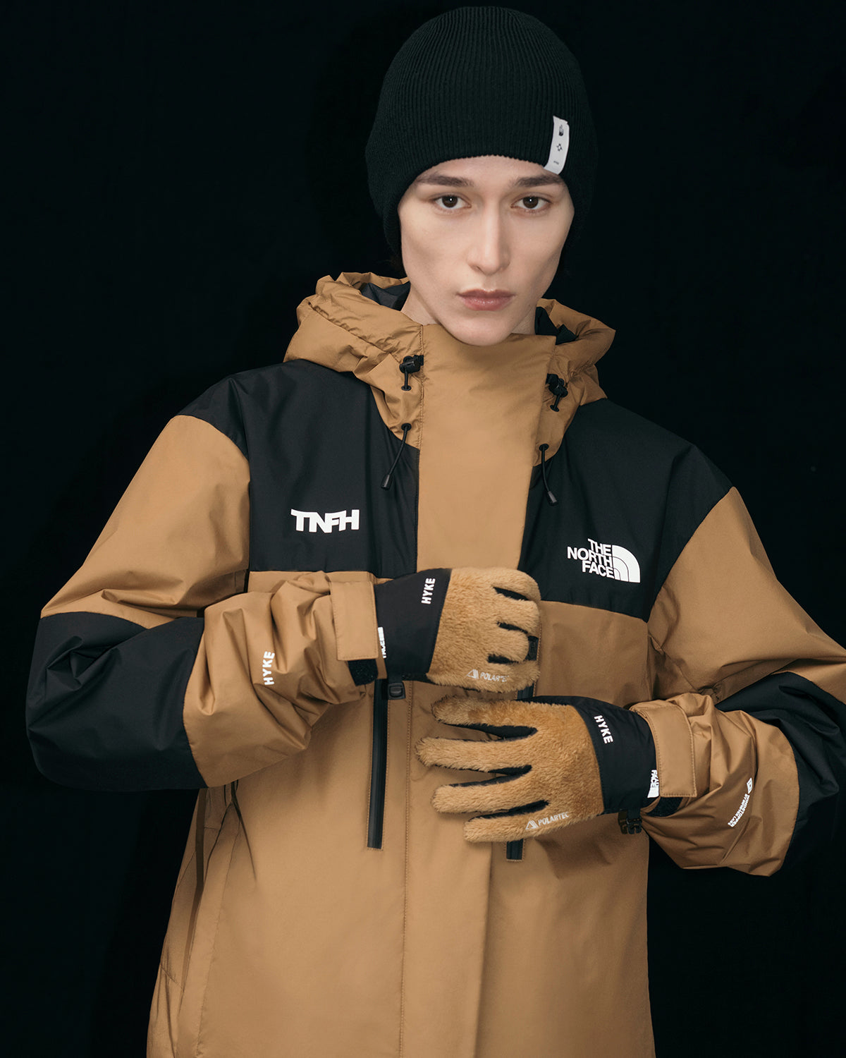 THE NORTH FACE HYKE コラボ　2019SS スカートLサイズ THE NORTH FACE】と【HYKE】のコラボ！ 2月22日に発売決定