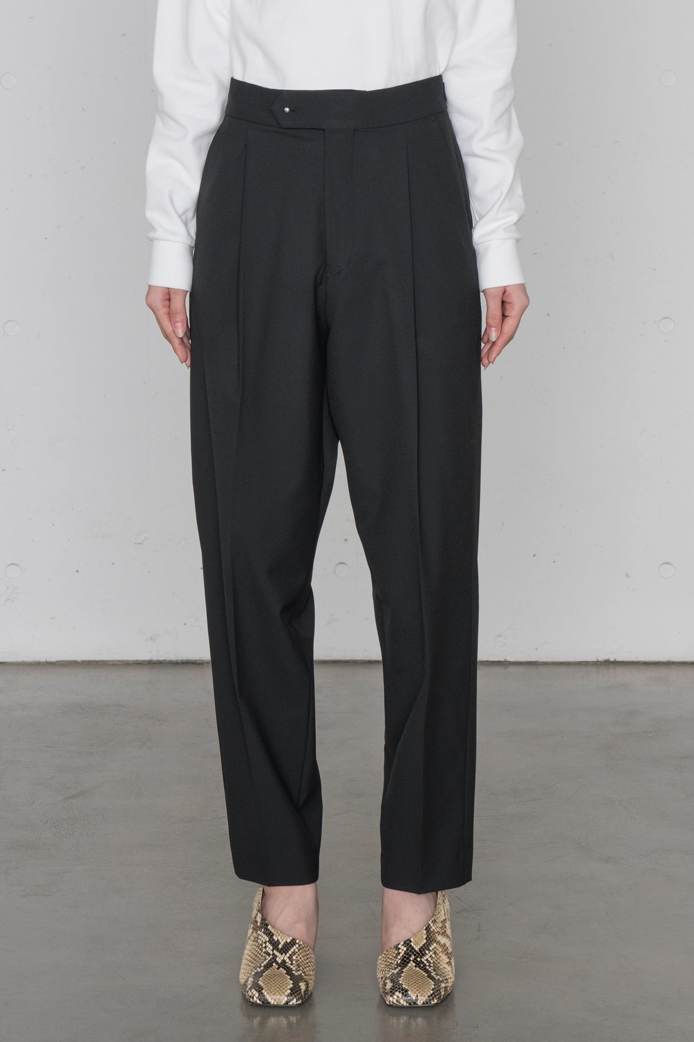 P/R STRETCH TAPERED PANTS