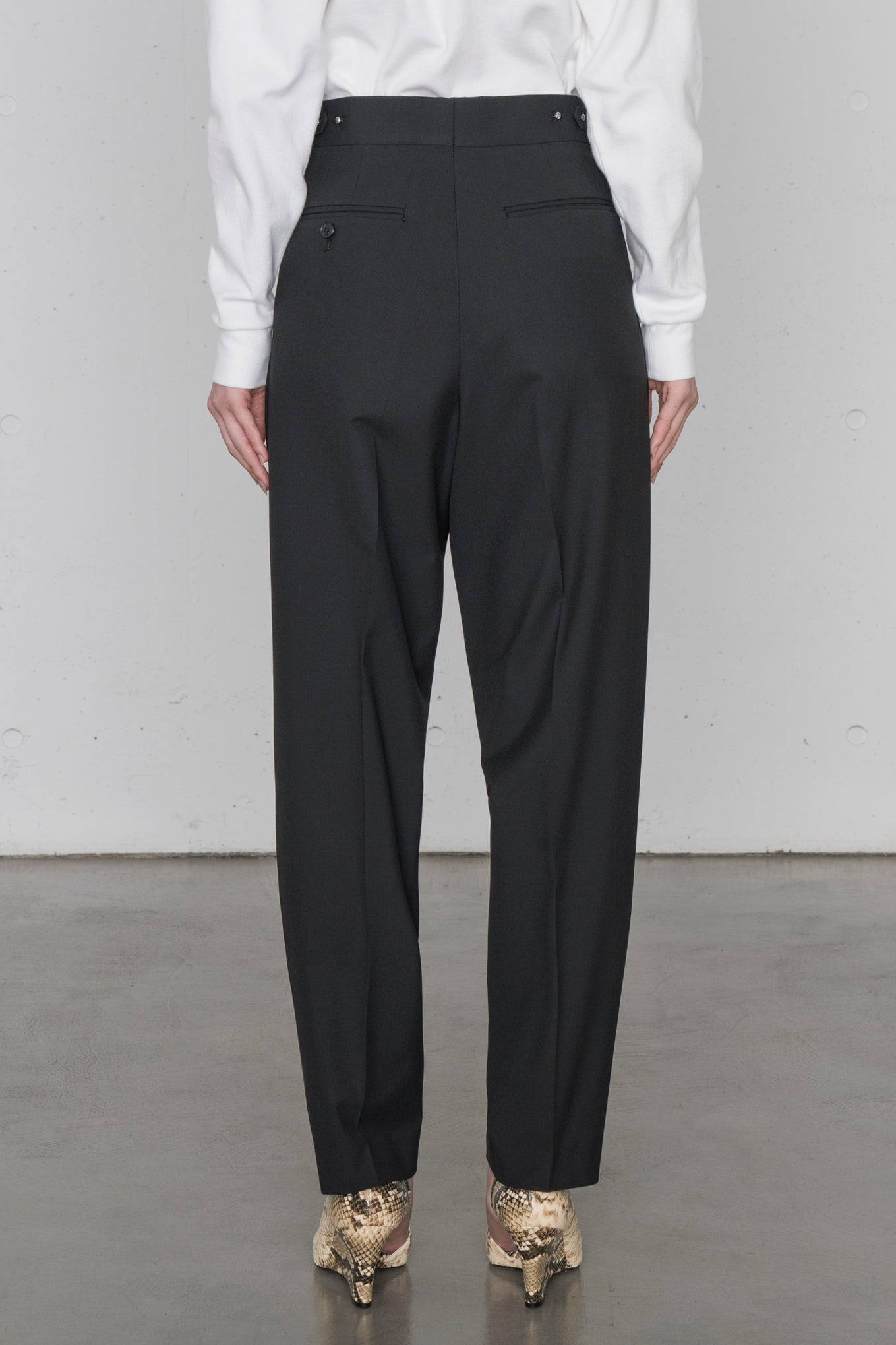 P/R STRETCH TAPERED PANTS