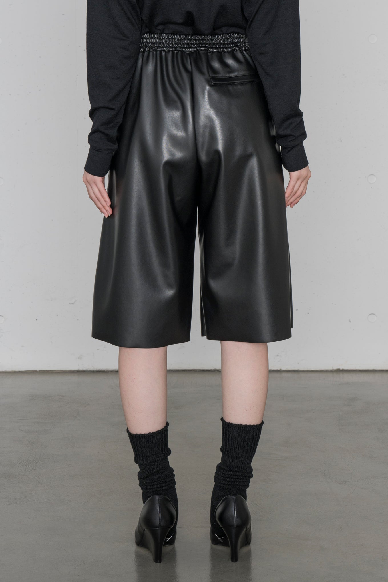 FAUX LEATHER PANTS