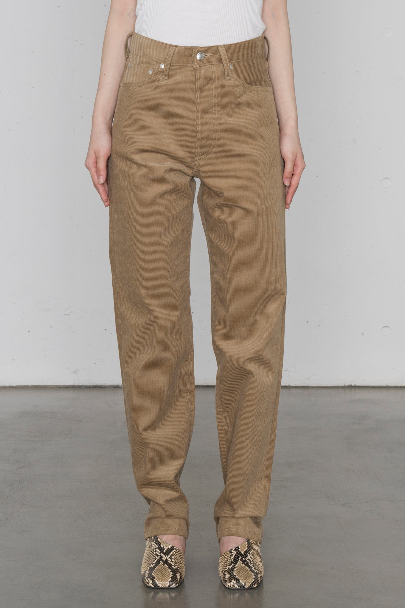 CORDUROY CLASSIC STRAIGHT PANTS