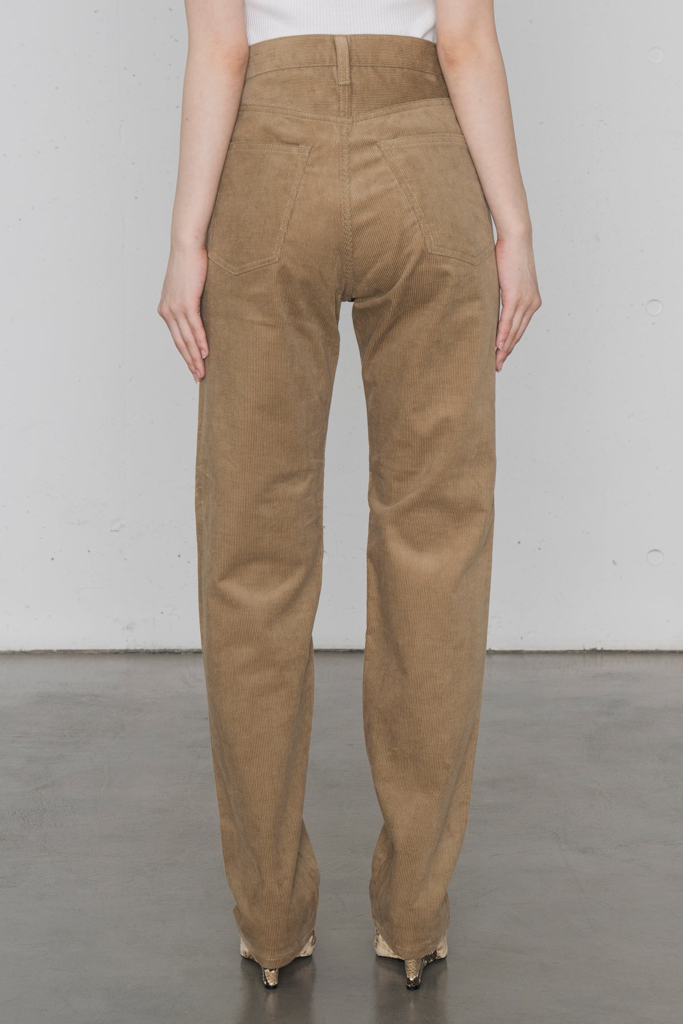 CORDUROY CLASSIC STRAIGHT PANTS