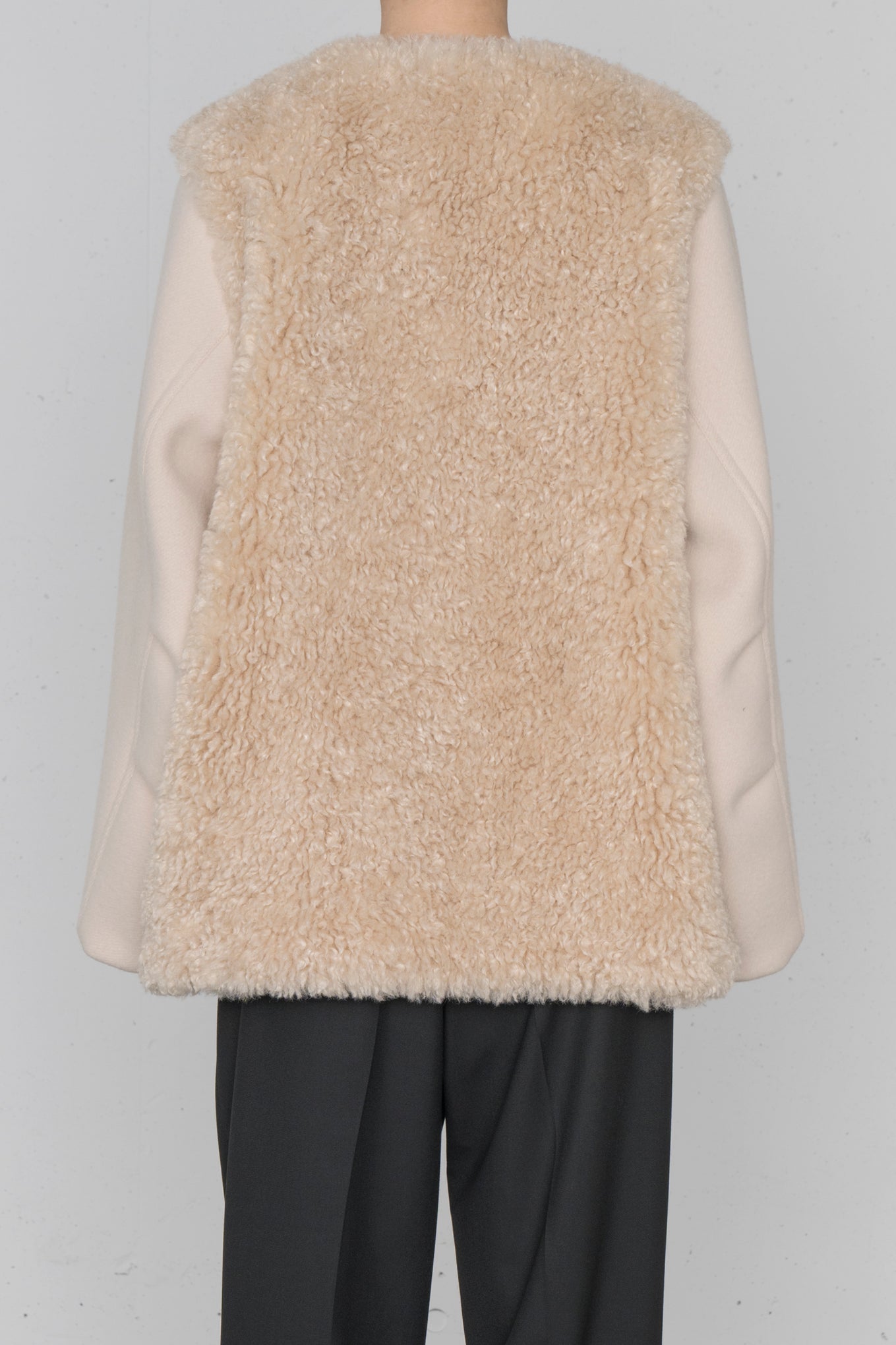 FAUX SHEARLING JACKET